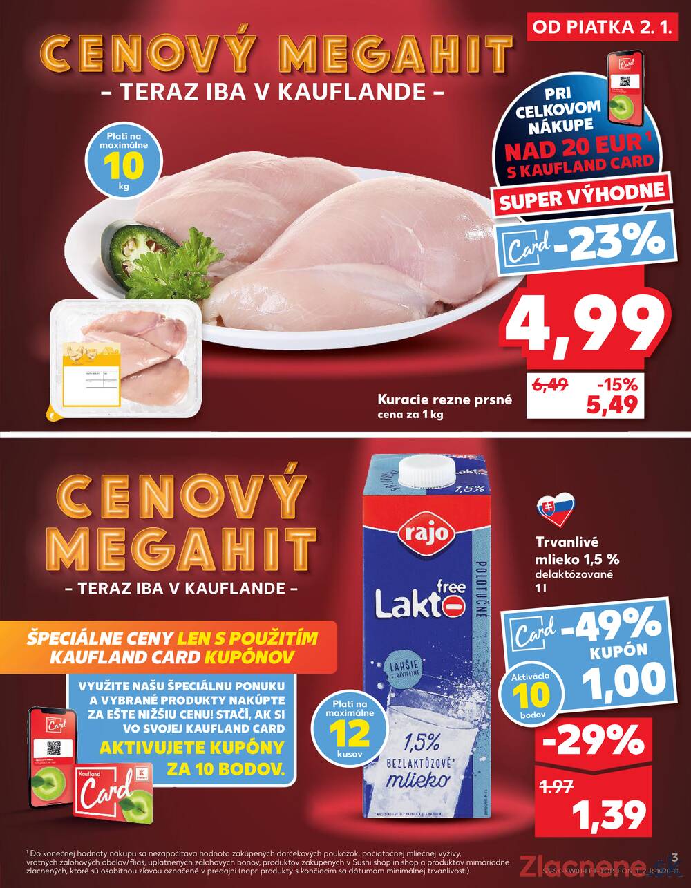 Leták Kaufland - Kaufland 2.1. - 7.1. - Kaufland Zlaté Moravce - strana 3