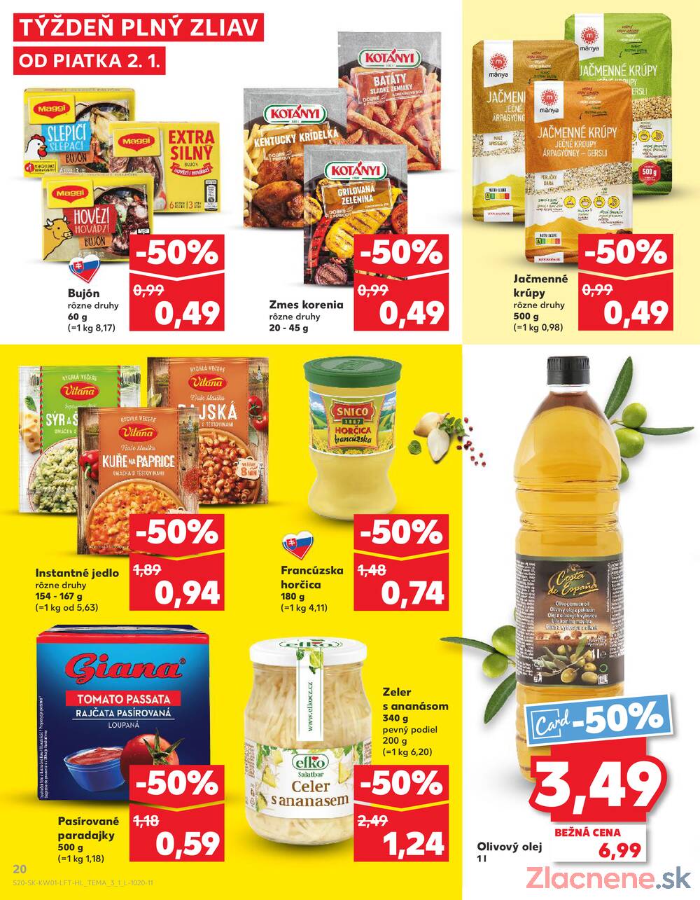 Leták Kaufland - Kaufland 2.1. - 7.1. - Kaufland Zlaté Moravce - strana 20