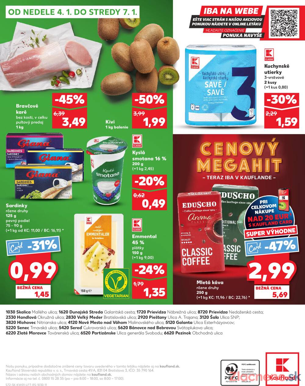 Leták Kaufland - Kaufland 2.1. - 7.1. - Kaufland Zlaté Moravce - strana 72