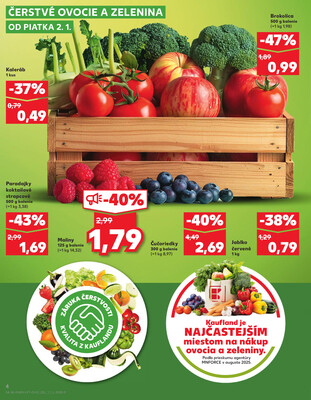 Kaufland 2.1. - 7.1. - Kaufland Zlaté Moravce