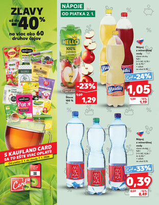 Kaufland 2.1. - 7.1. - Kaufland Zlaté Moravce