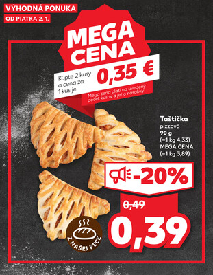 Kaufland 2.1. - 7.1. - Kaufland Trnava - Juh - Bratislavská