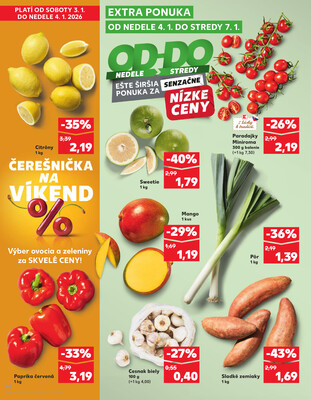 Kaufland 2.1. - 7.1. - Kaufland Trnava - Juh - Bratislavská