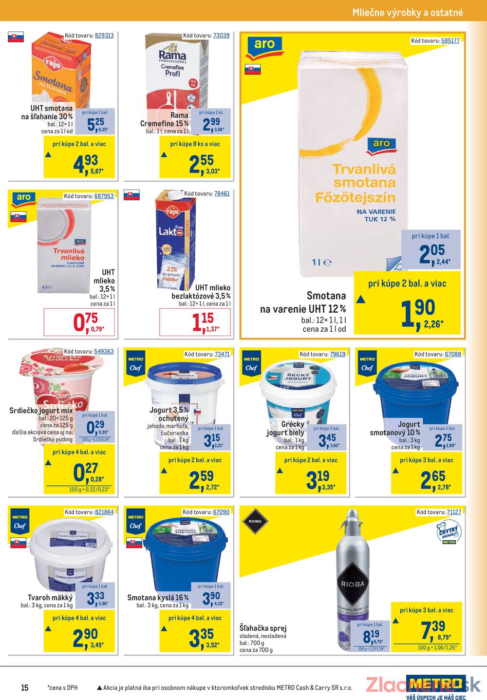 Leták METRO - METRO Gastronómia do 13.1. - strana 15