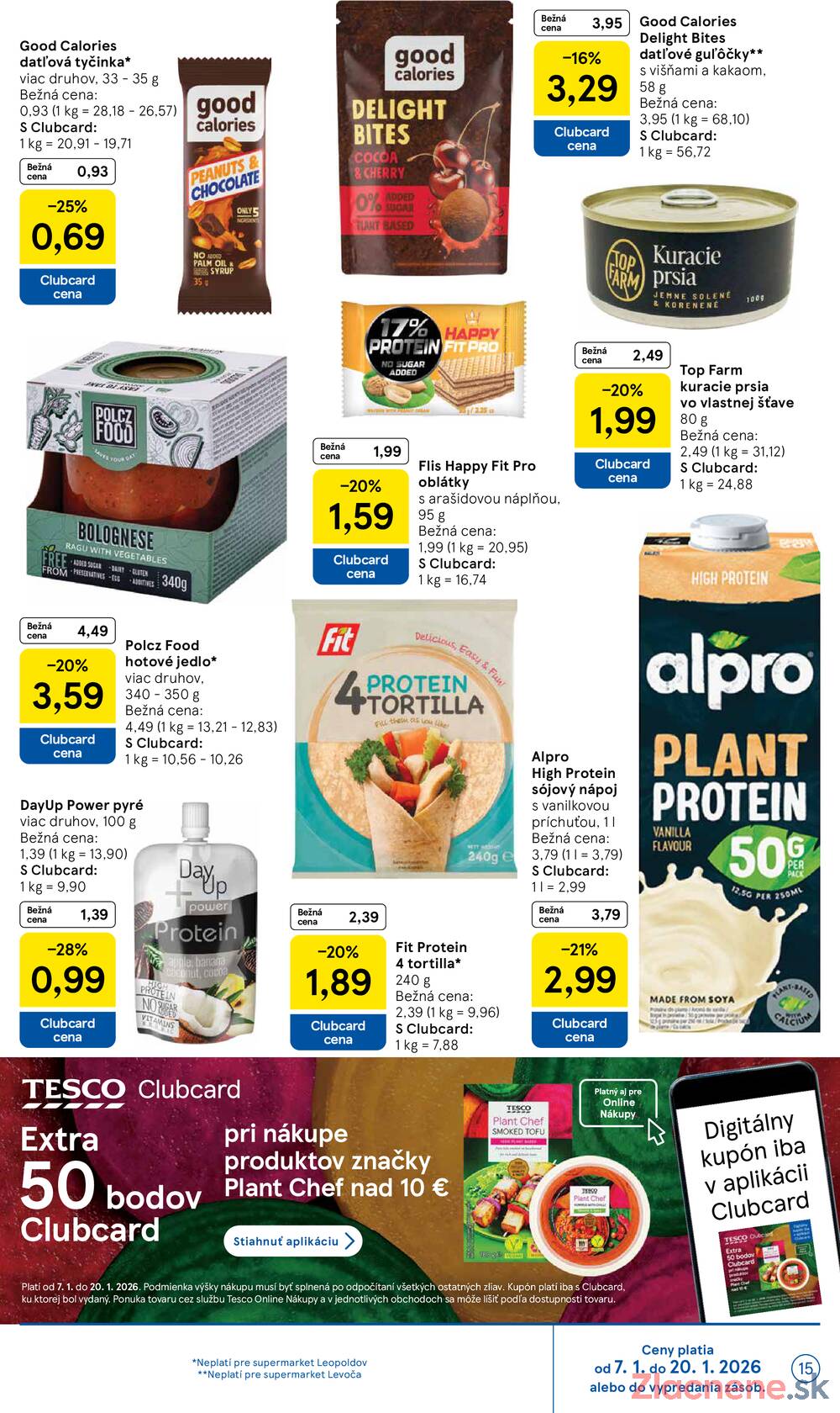 Leták Tesco - Tesco supermarkety od 7.1. do 13.1.2026 - strana 15
