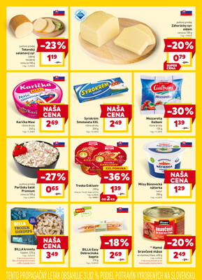 BILLA od 7.1. do 13.1.2026