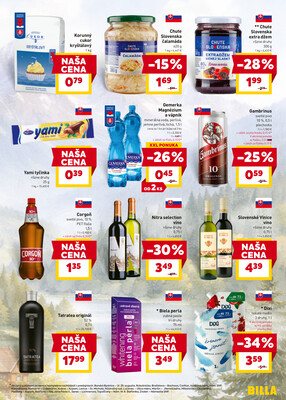 BILLA od 7.1. do 13.1.2026