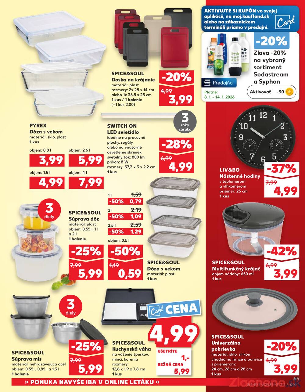 Leták Kaufland - Kaufland 8.1. - 14.1. - Kaufland Bardejov - strana 65