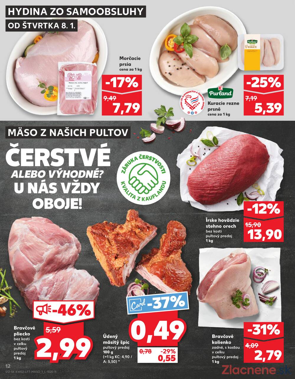 Leták Kaufland - Kaufland 8.1. - 14.1. - Kaufland Veľký Meder - strana 12