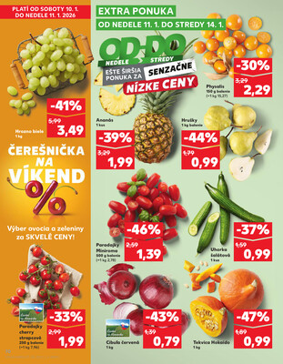 Kaufland 8.1. - 14.1. - Kaufland Veľký Meder