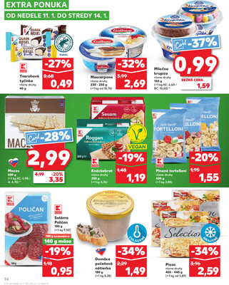 Kaufland 8.1. - 14.1. - Kaufland Veľký Meder