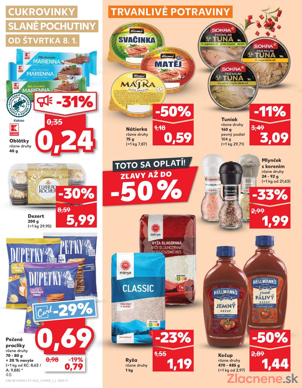 Leták Kaufland - Kaufland 8.1. - 14.1. - Kaufland Zlaté Moravce - strana 48
