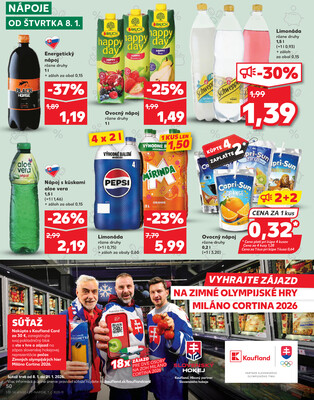 Kaufland 8.1. - 14.1. - Kaufland Žiar nad Hronom