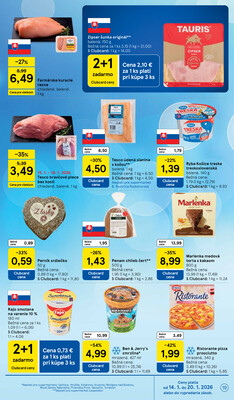 Tesco supermarkety od 14.1. do 20.1.2026