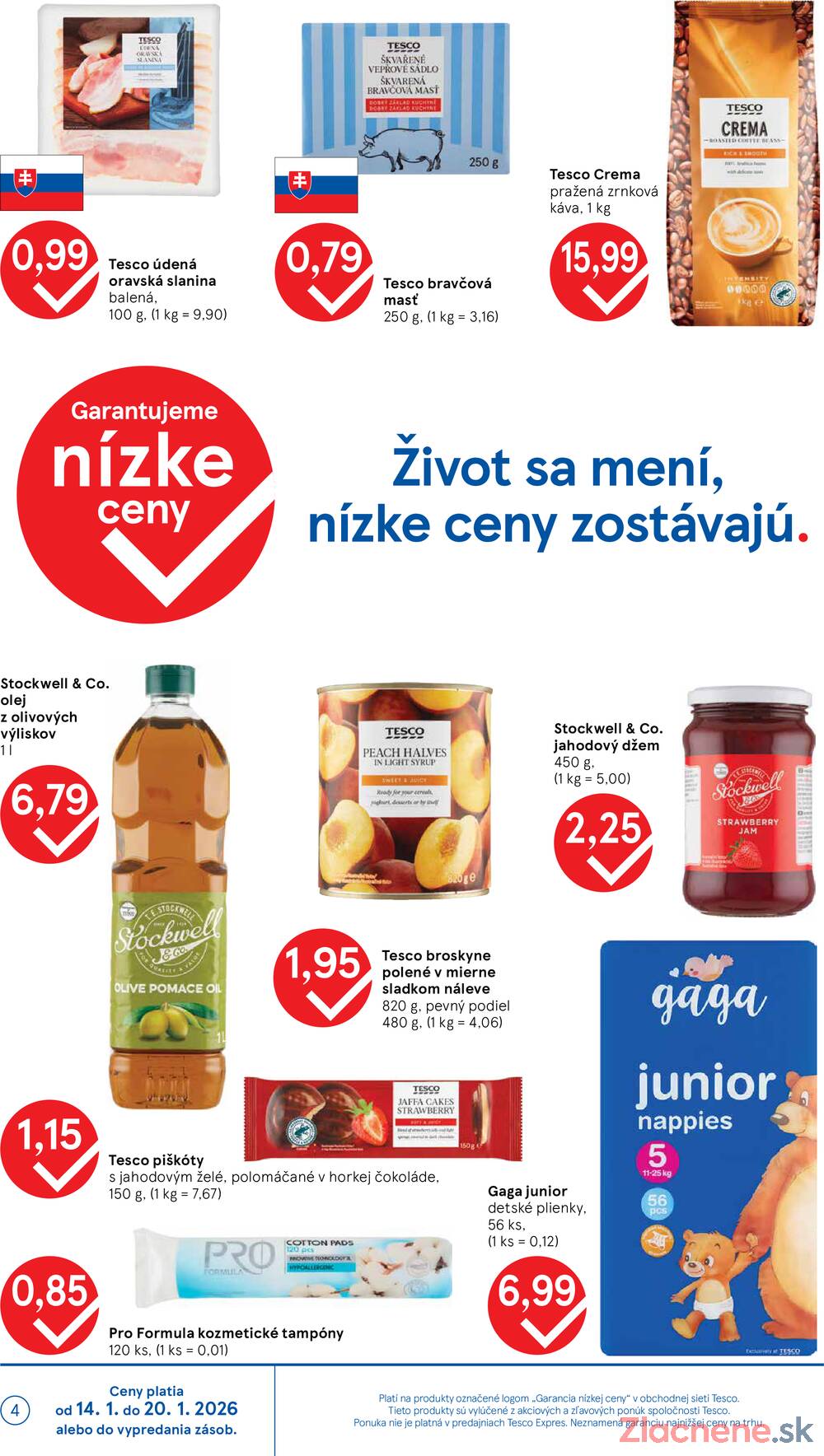 Leták Tesco - Tesco malé hypermarkety od 14.1. do 20.1.2026 - strana 4
