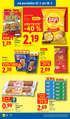 Lidl 12.1. - 18.1.
