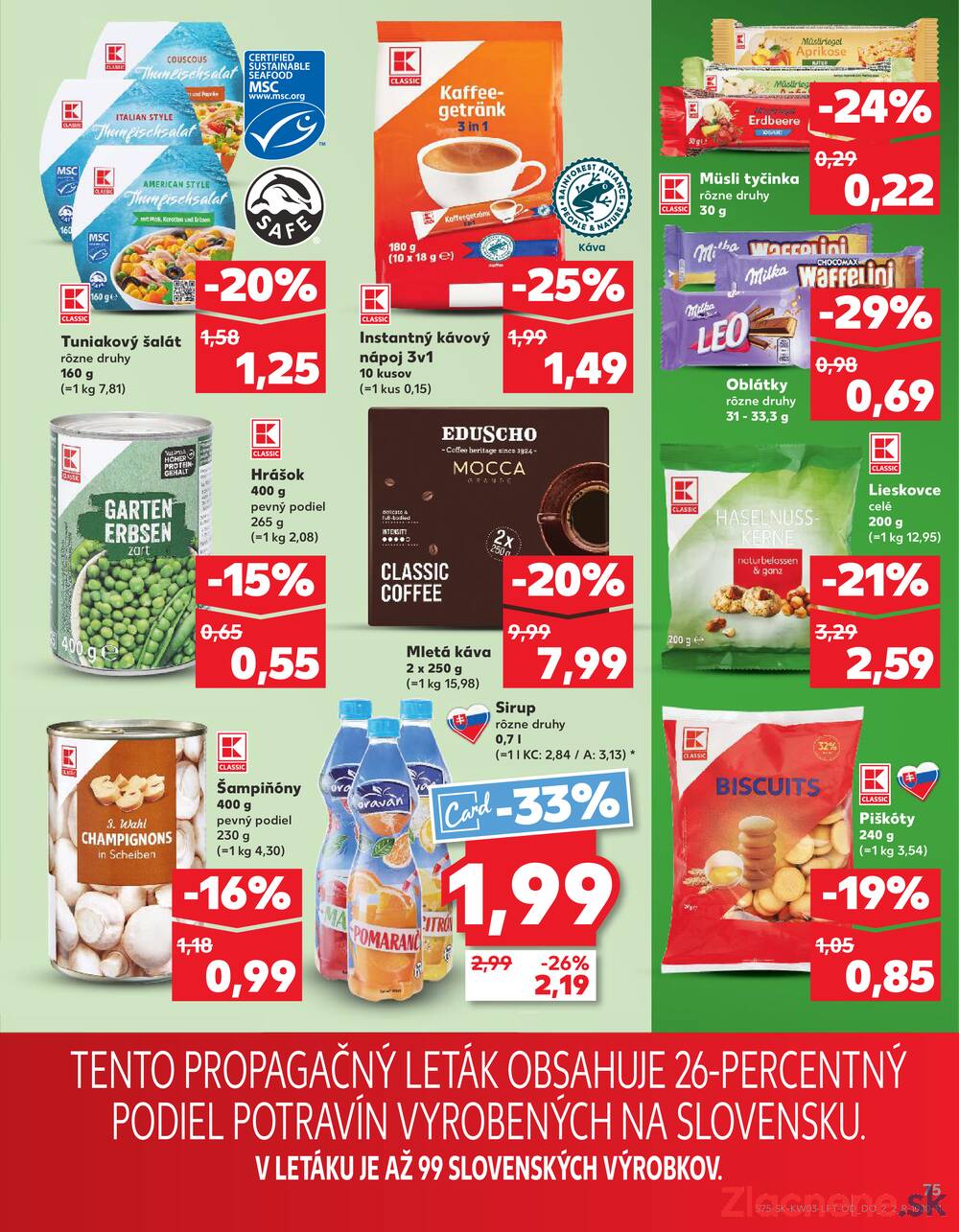 Kaufland 15.1. - 21.1. - Kaufland Bytča