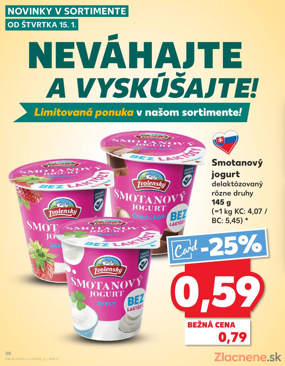 Kaufland 15.1. - 21.1. - Kaufland Vranov nad Topľou
