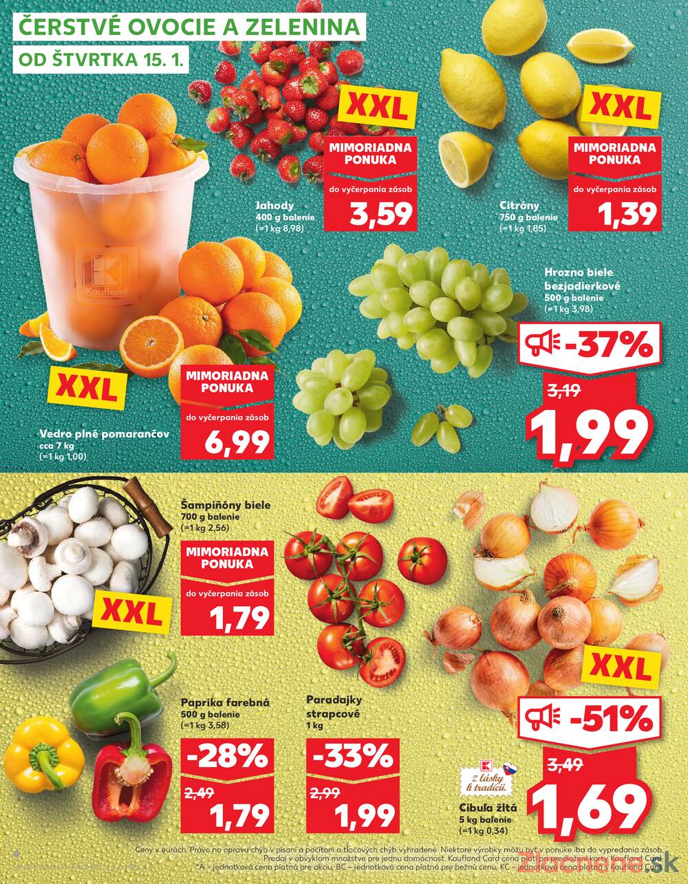 Leták Kaufland - Kaufland 15.1. - 21.1. - Kaufland Lučenec - strana 4