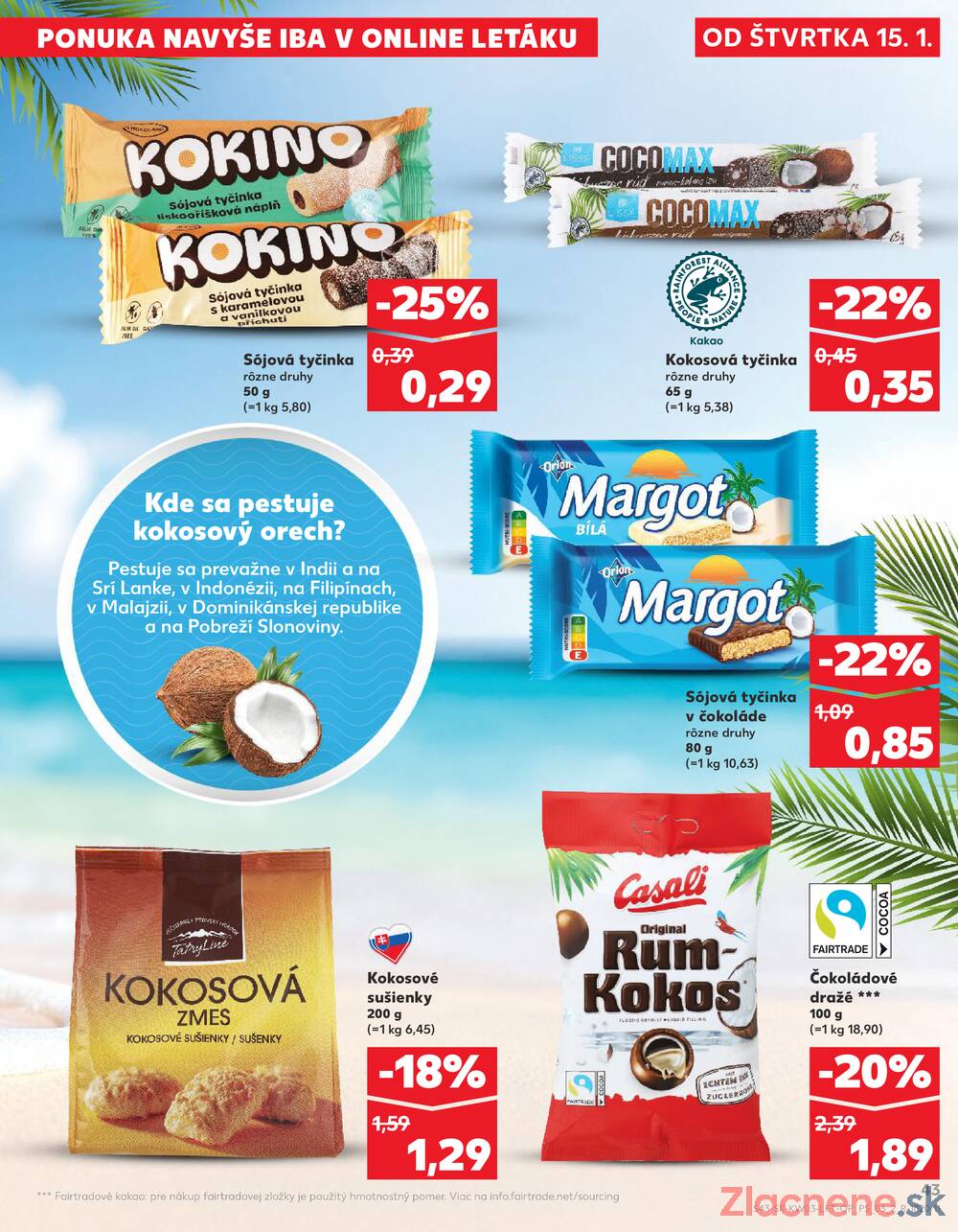 Kaufland 15.1. - 21.1. - Kaufland Svidník