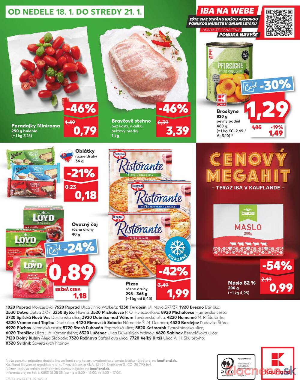 Kaufland 15.1. - 21.1. - Kaufland Svidník