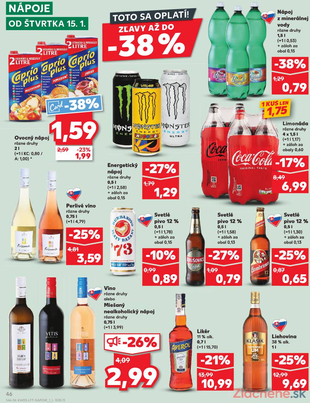 Kaufland 15.1. - 21.1. - Kaufland Veľký Meder
