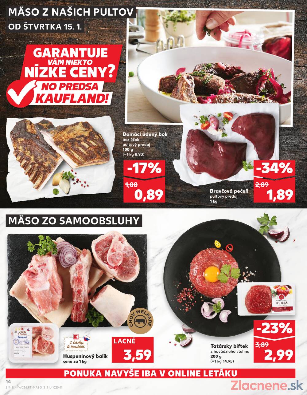 Kaufland 15.1. - 21.1. - Kaufland Trnava - Juh - Bratislavská
