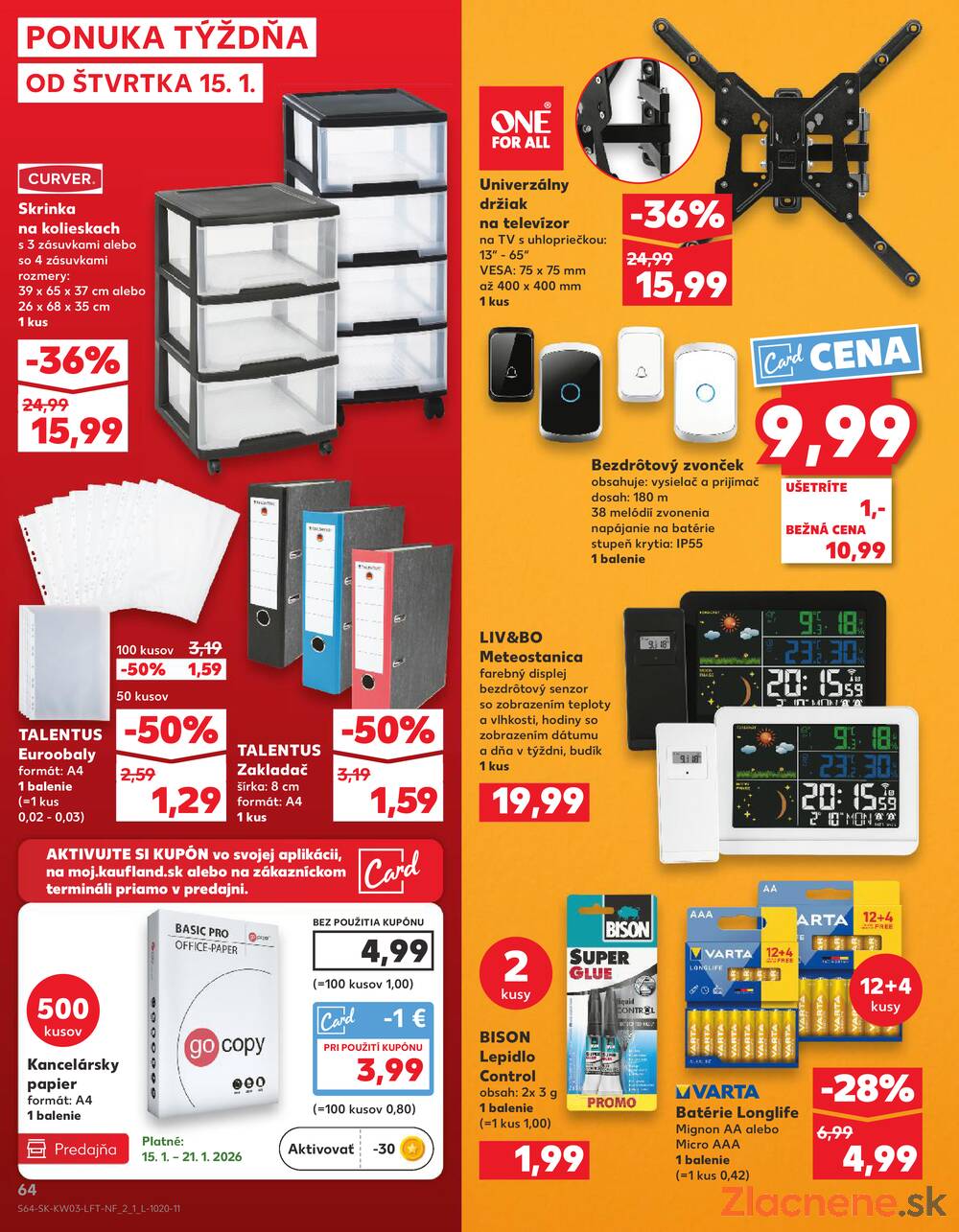 Kaufland 15.1. - 21.1. - Kaufland Ružomberok