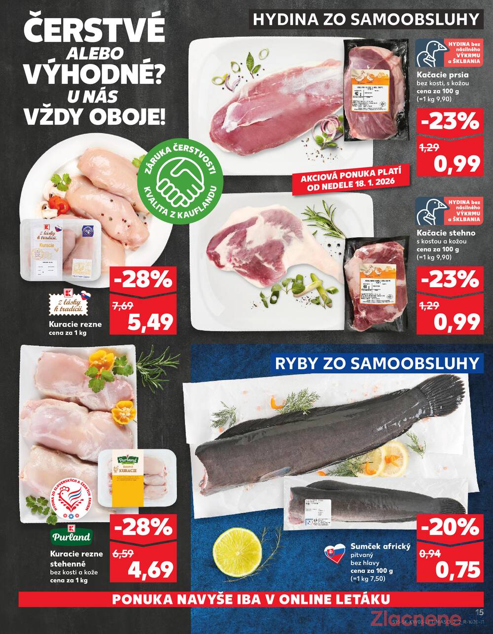 Kaufland 15.1. - 21.1. - Kaufland Žiar nad Hronom
