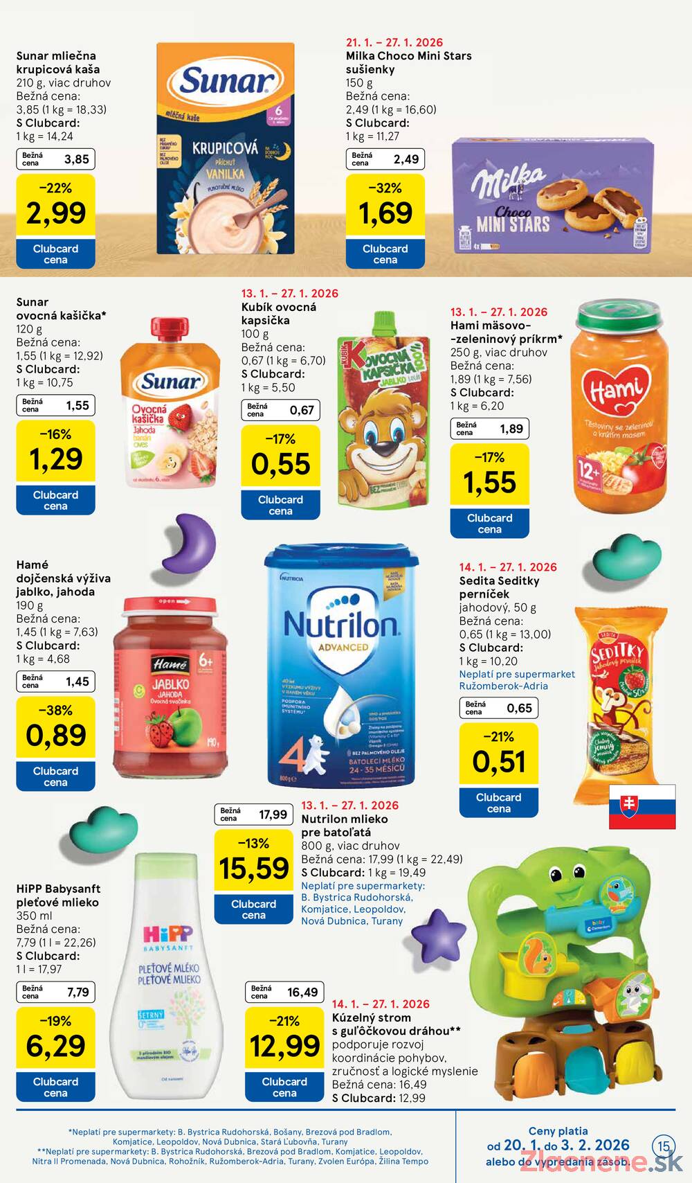 Tesco supermarkety od 21.1. do 27.1.2026