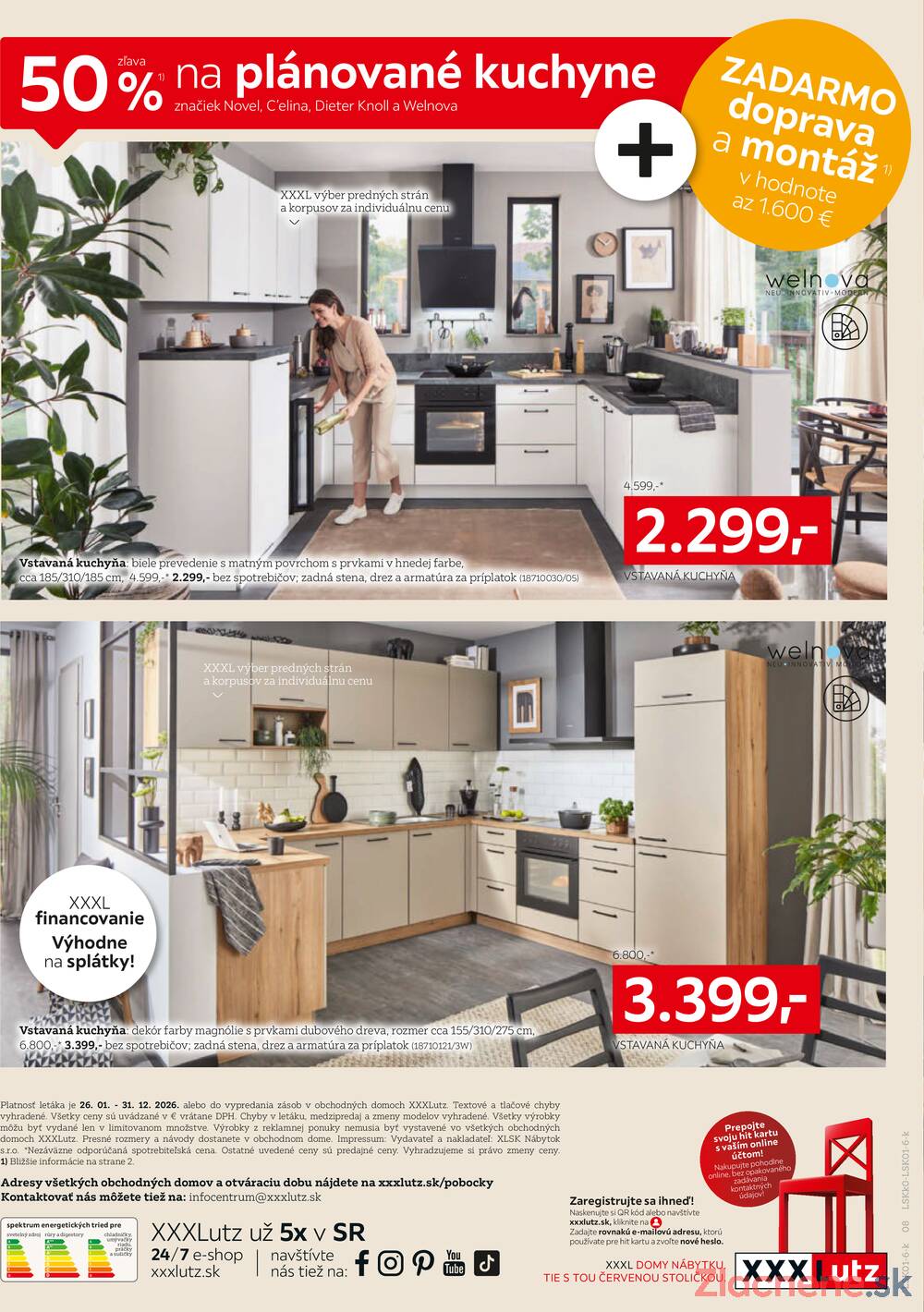 Leták XXXLutz - XXXlutz inšpirácia v kuchyniach od 26.1. do 31.12.2026 - strana 8