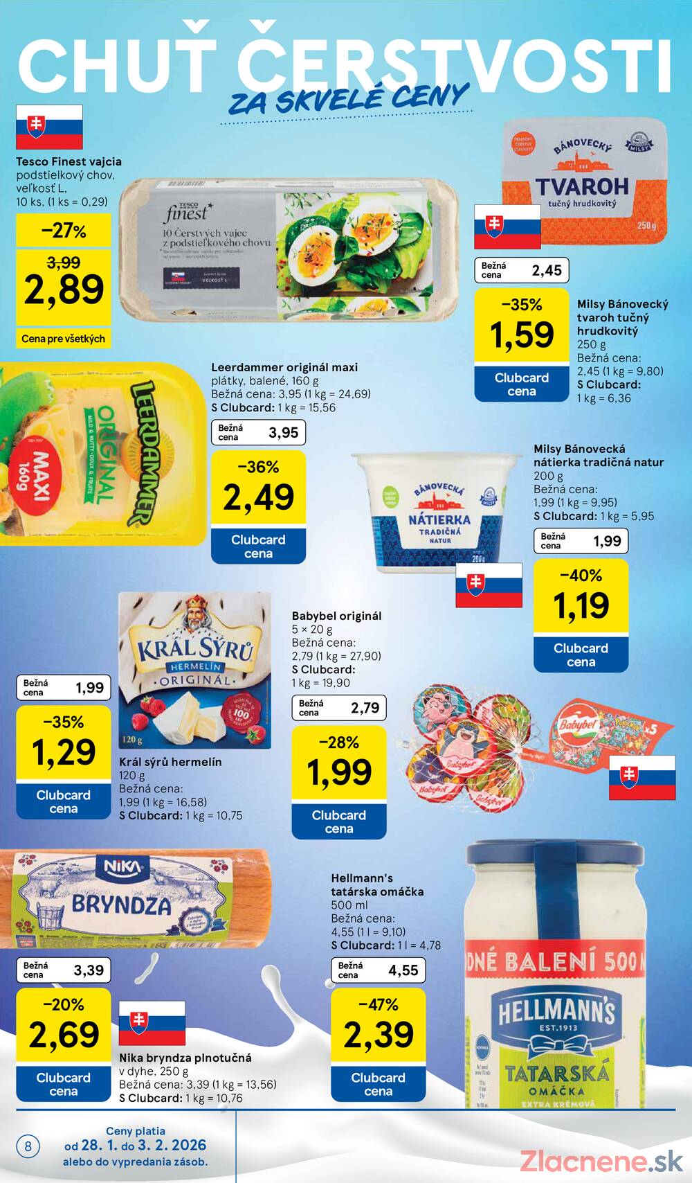 Leták Tesco - Tesco supermarkety od 28.1. do 3.2.2026 - strana 8