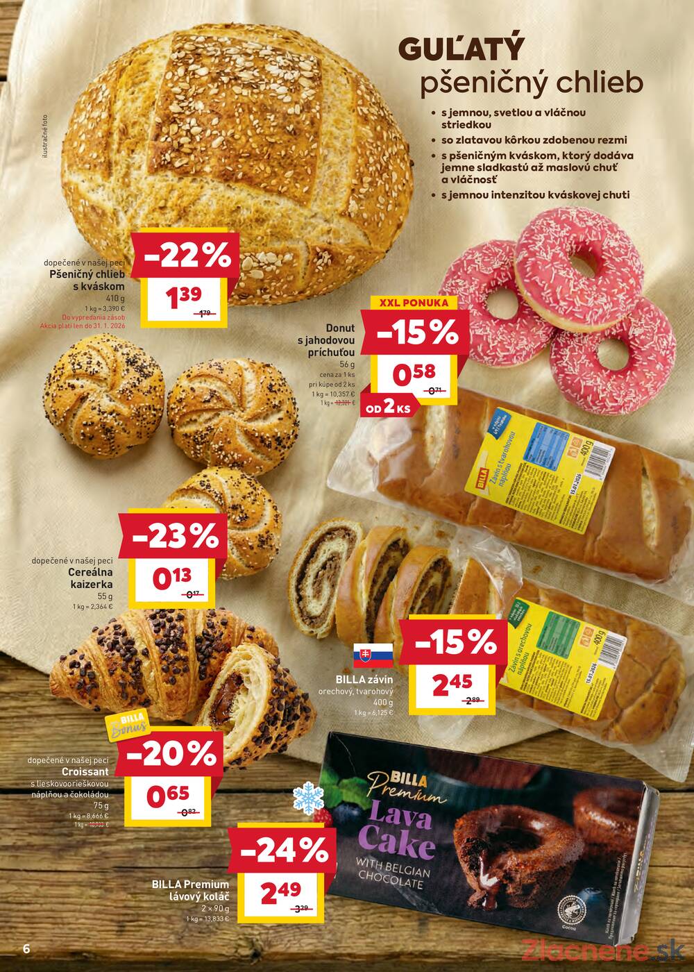 BILLA od 28.1. do 3.2.2026