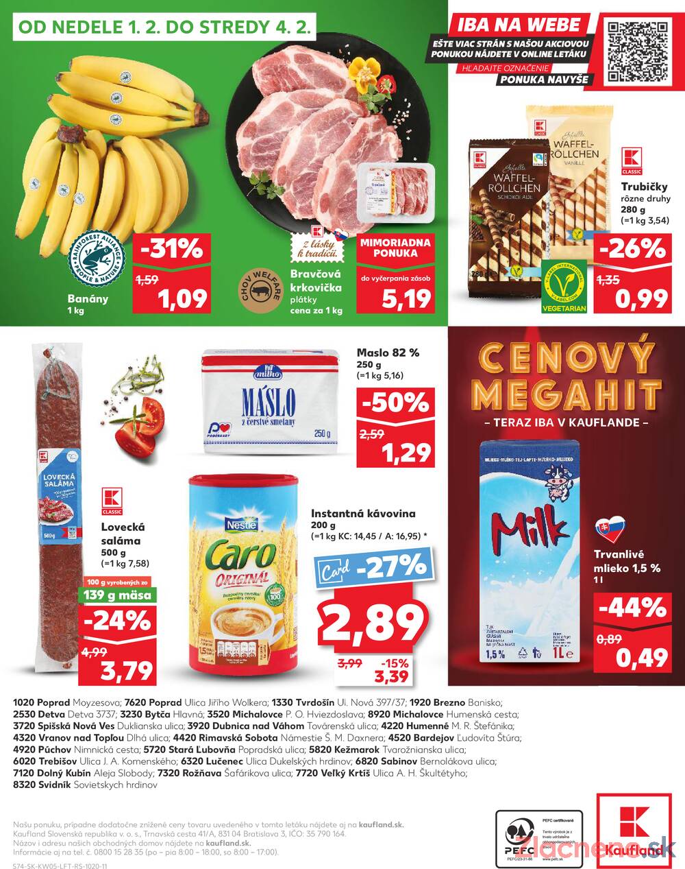 Kaufland 29.1. - 4.2. - Kaufland Lučenec