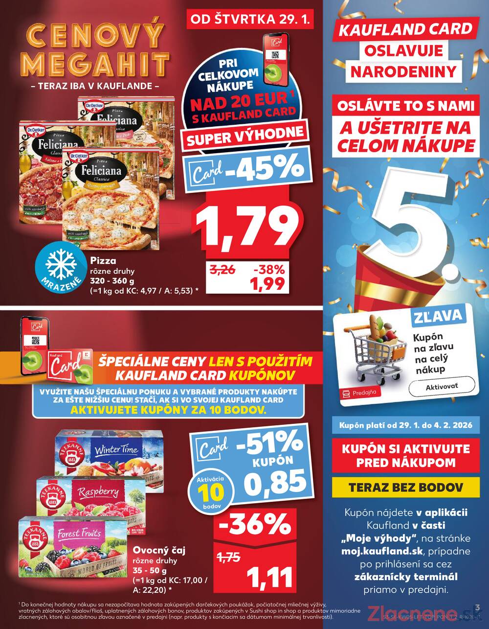 Kaufland 29.1. - 4.2. - Kaufland Galanta