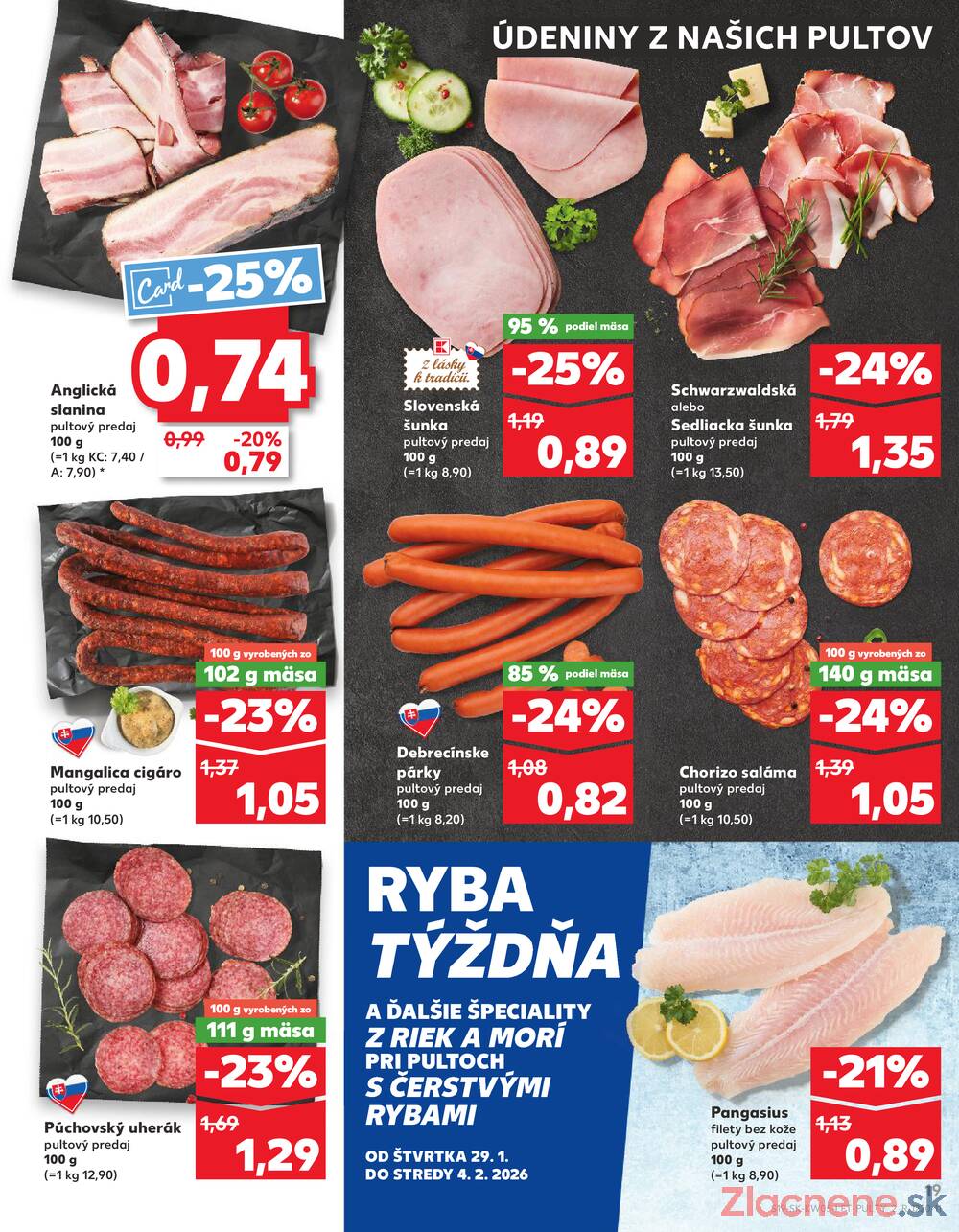 Leták Kaufland - Kaufland 29.1. - 4.2. - Kaufland Bratislava Danubia – Panónska cesta - strana 19