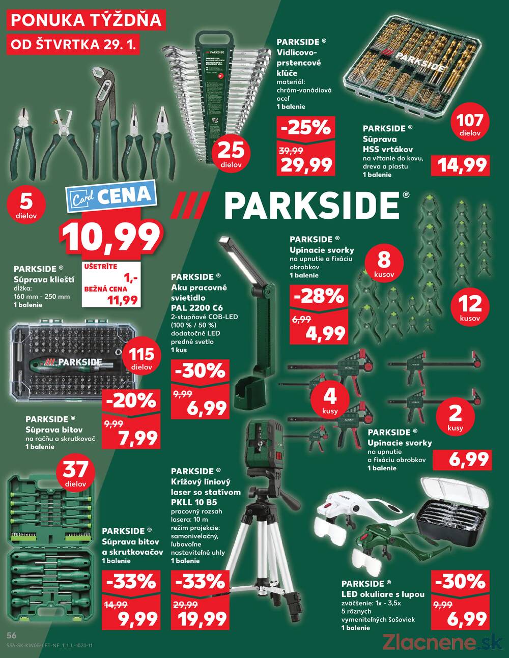 Leták Kaufland - Kaufland 29.1. - 4.2. - Kaufland Bratislava - Podunajské Biskupice - strana 56