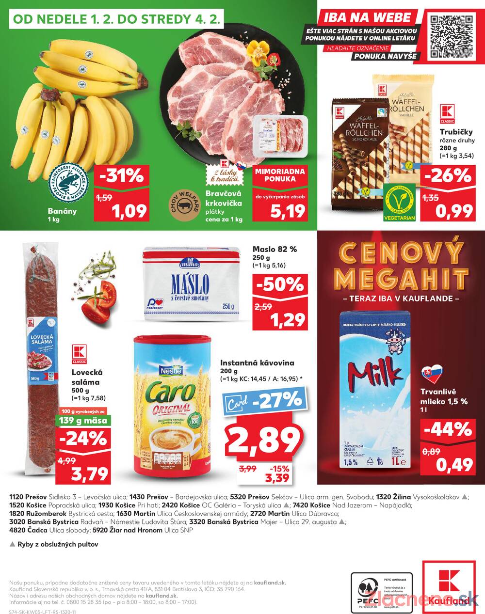 Kaufland 29.1. - 4.2. - Kaufland Prešov - Sídlisko 3