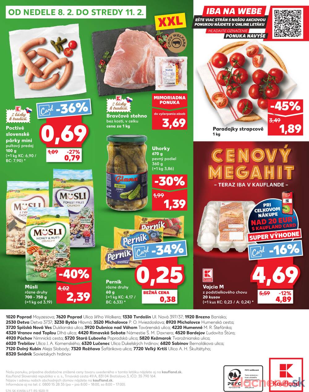 Leták Kaufland - Kaufland 5.2. - 11.2. - Kaufland Michalovce - strana 74