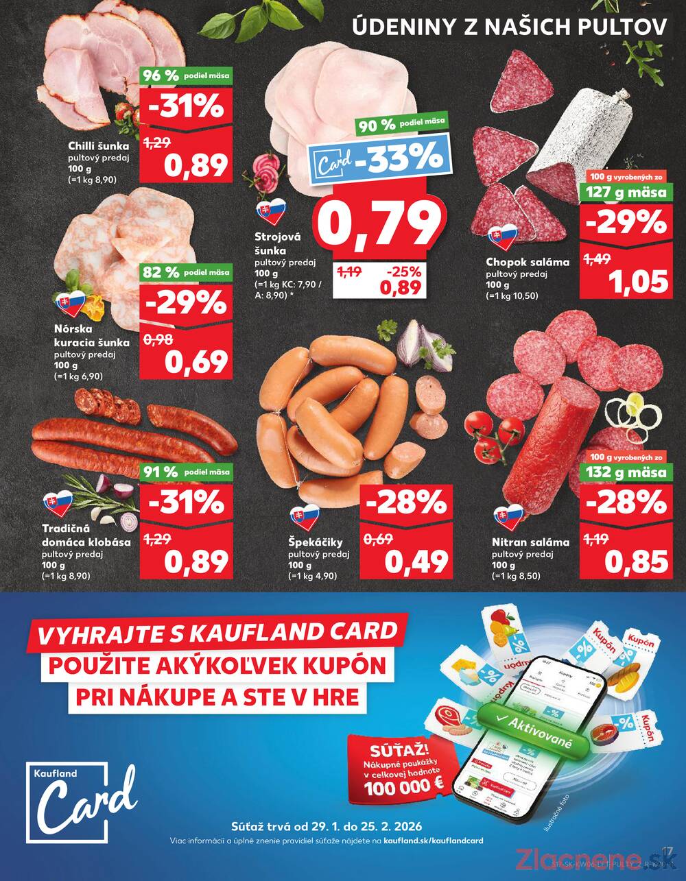 Leták Kaufland - Kaufland 5.2. - 11.2. - Kaufland Spišská Nová Ves - strana 17