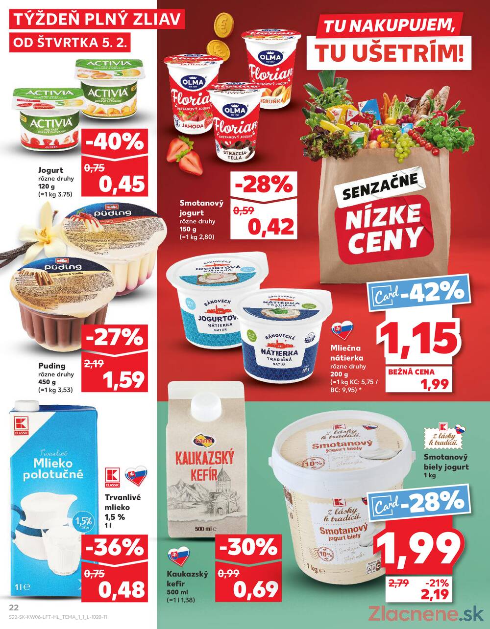 Leták Kaufland - Kaufland 5.2. - 11.2. - Kaufland Rimavská Sobota - strana 22