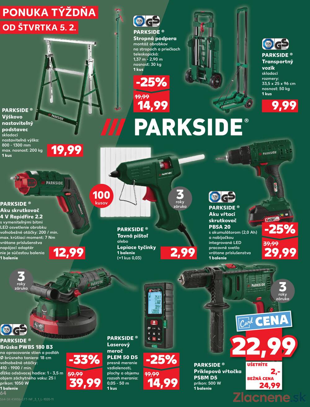 Leták Kaufland - Kaufland 5.2. - 11.2. - Kaufland Rimavská Sobota - strana 64