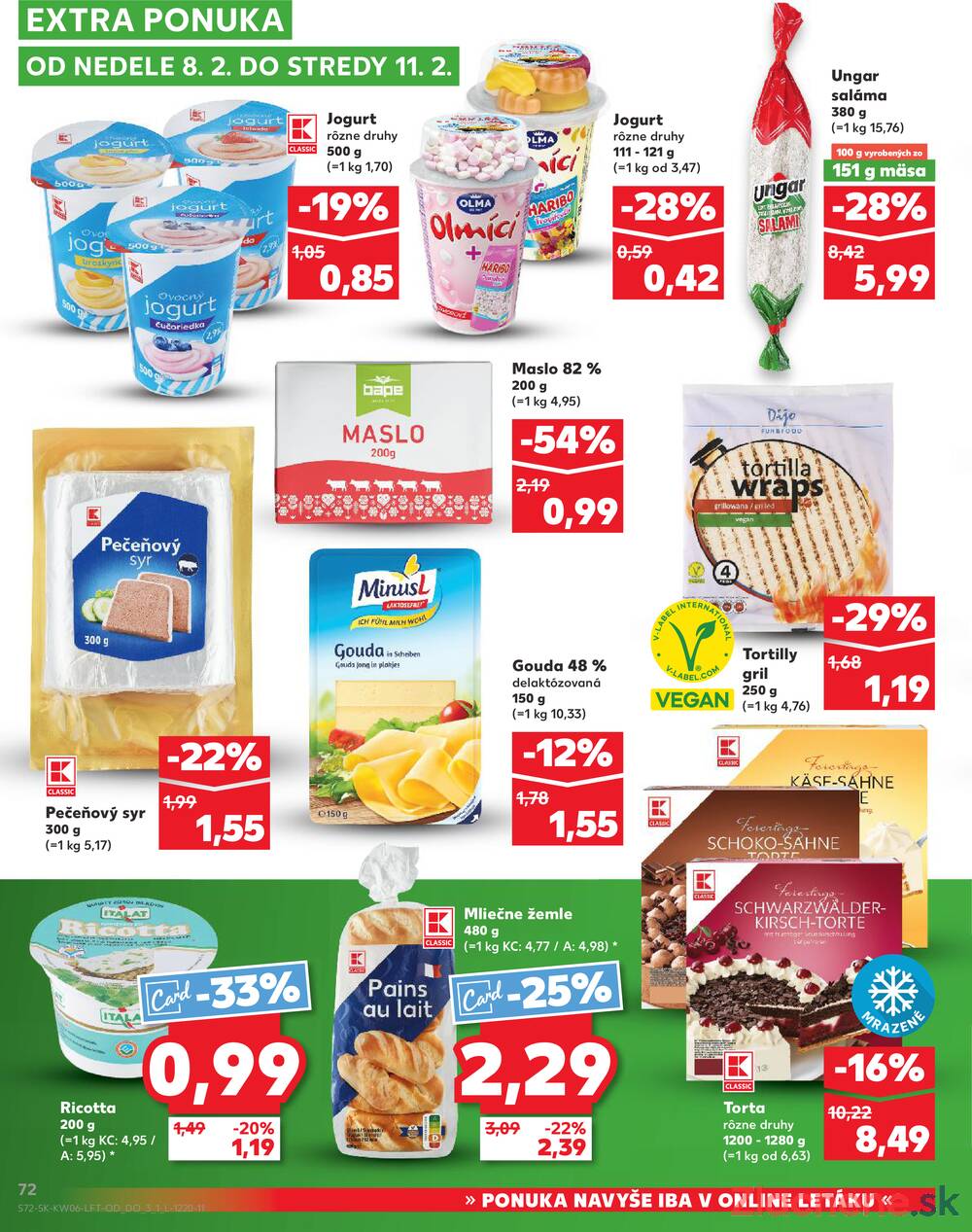 Kaufland 5.2. - 11.2. - Kaufland Bratislava - Avion (Ivanská cesta)