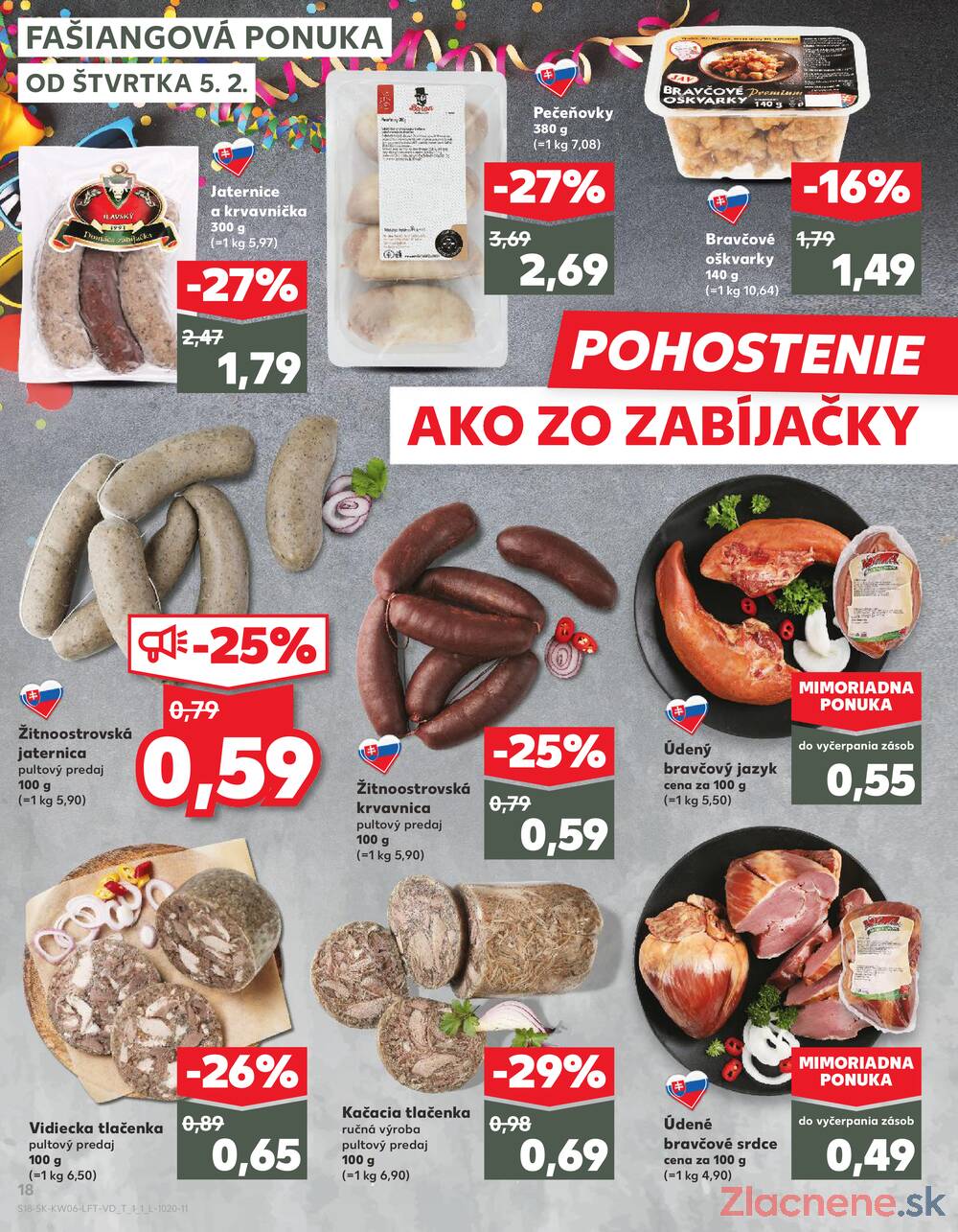 Kaufland 5.2. - 11.2. - Kaufland Trnava