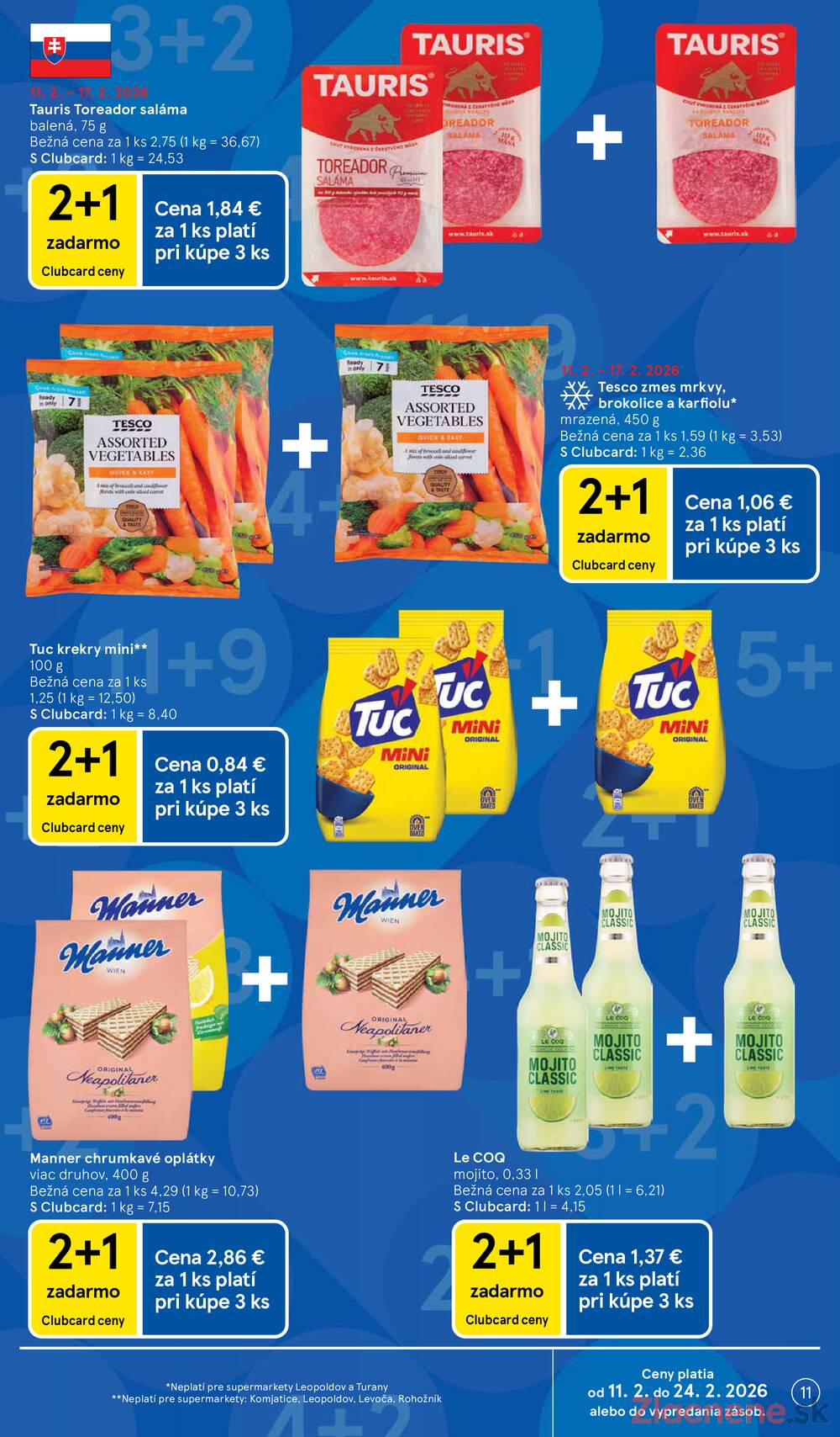 Leták Tesco - Tesco supermarkety od 11.2. do 17.2.2026 - strana 11