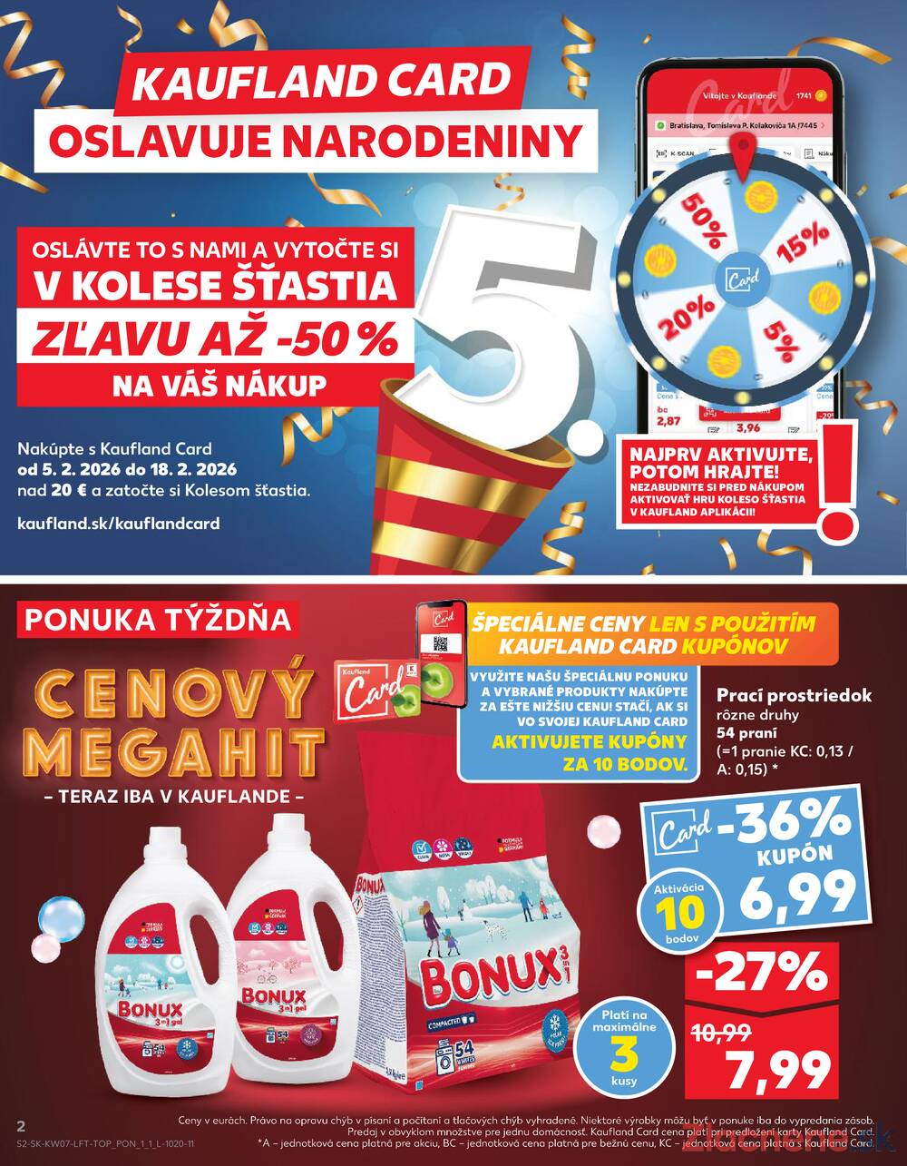 Kaufland 12.2. - 18.2. - Kaufland Bardejov