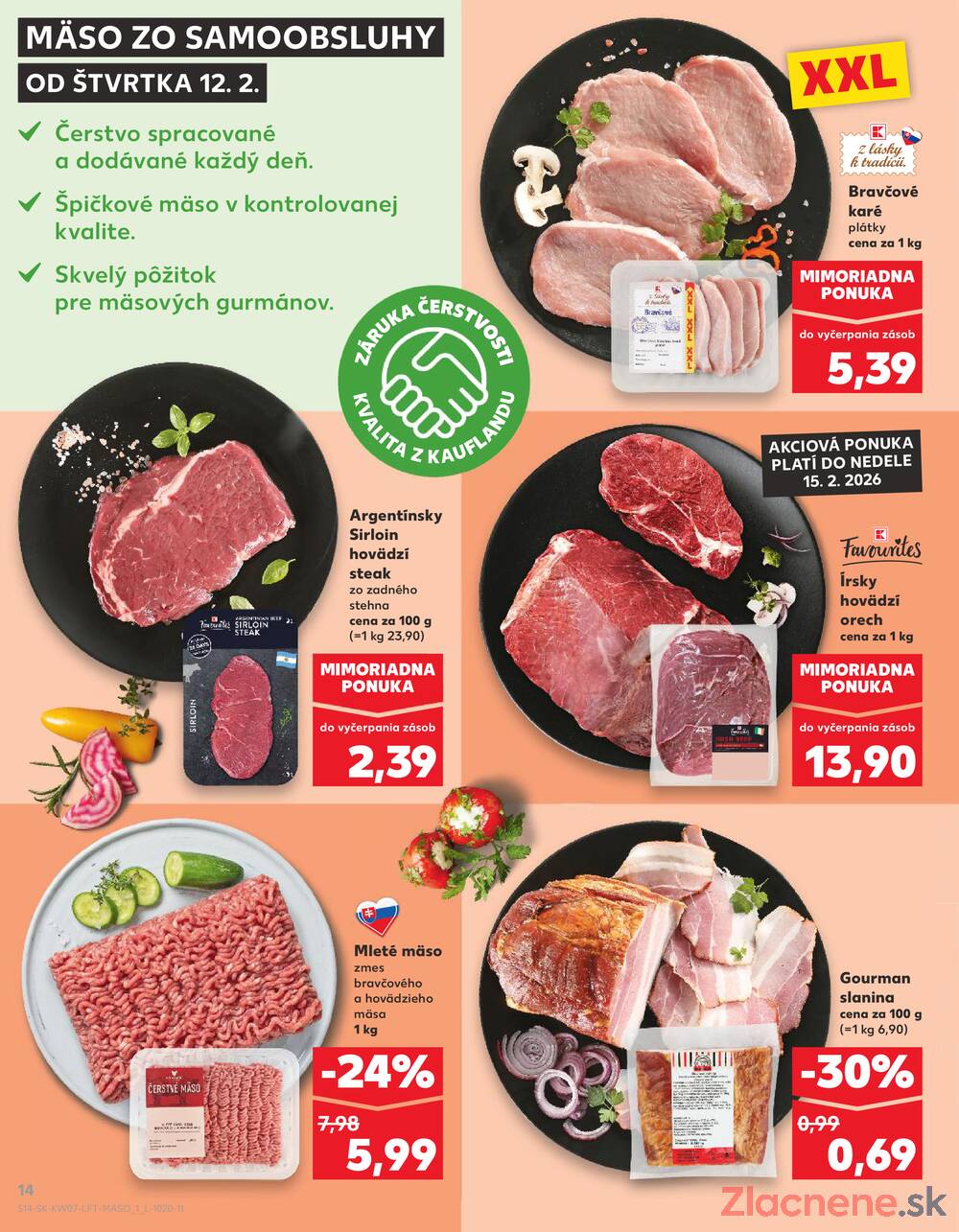 Kaufland 12.2. - 18.2. - Kaufland Veľký Meder
