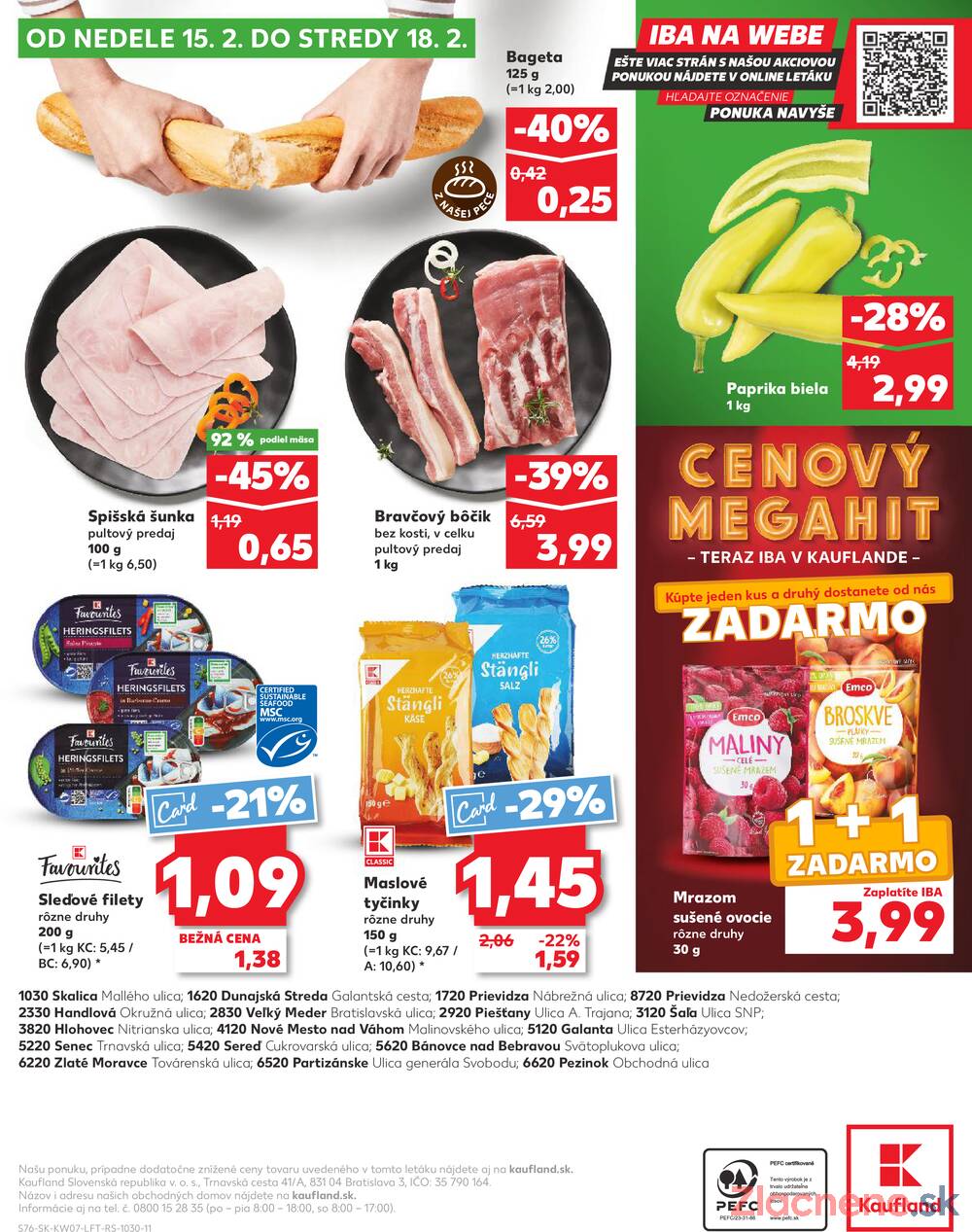 Kaufland 12.2. - 18.2. - Kaufland Veľký Meder