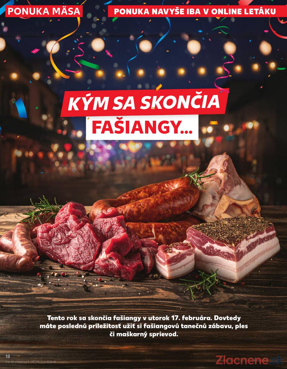 Kaufland 12.2. - 18.2. - Kaufland Bratislava - Avion (Ivanská cesta)