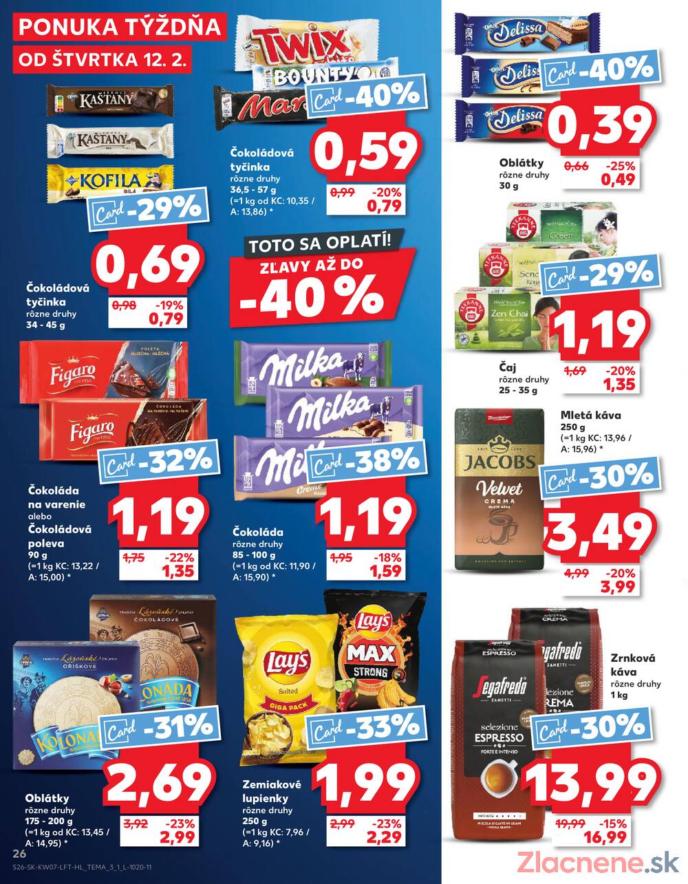 Kaufland 12.2. - 18.2. - Kaufland Bratislava - Avion (Ivanská cesta)